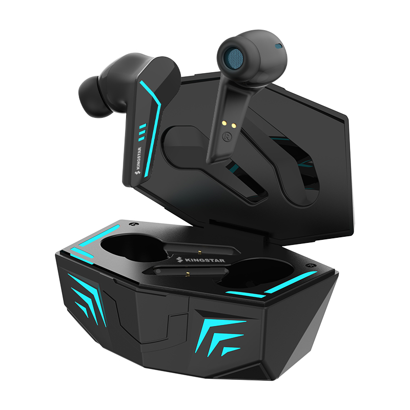 Twins true stereo wireless game earphone