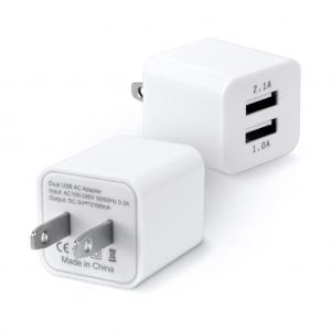 DUAL USB PORT 2.1A TRAVEL WALL CHARGER